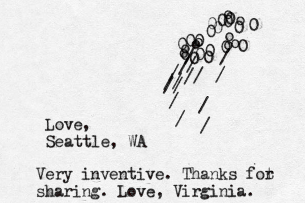 00 0 0 0 0 0 o o o o o / / / / / / / / / / / o o O o o o 0 0 0 0 0 0 0 0 0 / / / / / Love, Seattle, WA Very inventive . Thanks fot r sharing . Love, Virginia . 