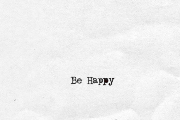 Be Happy 