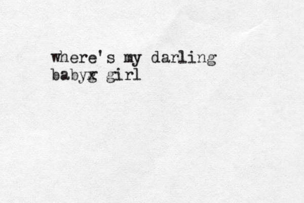 where's my darling babyg x girl