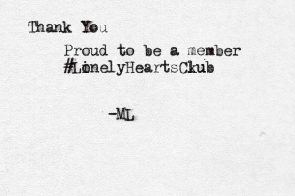 Thank You Proud to be a member #Line o lyHeartsCk lub u -ML 