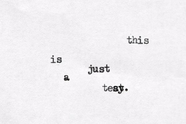 this is just a teay st. 