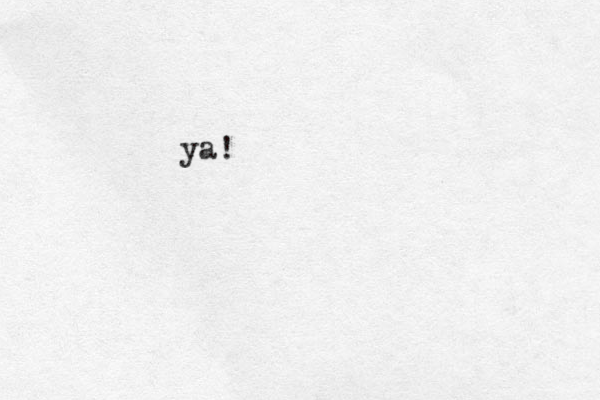 ya!