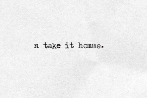 take n it homme.
