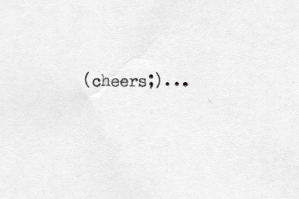 (cheers;)...