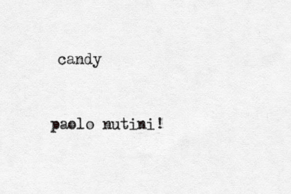 candy paolo nutini!