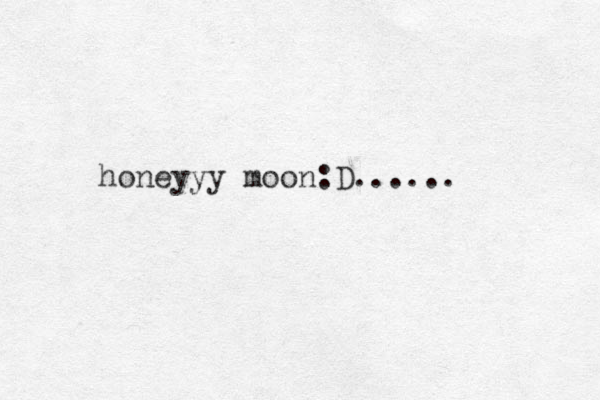 honeyyy moon:D......