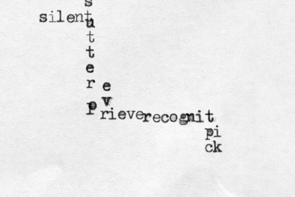 recognit pi ck silent s u t t e r e v o l rieve 