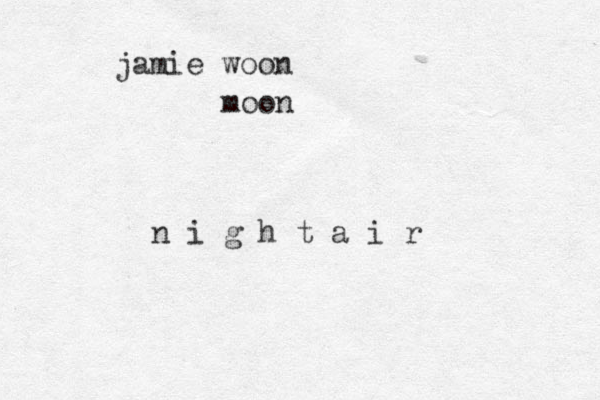 jamie woon moon n i g h t a i r
