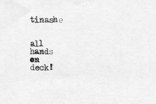 tinashe all hands on deck!