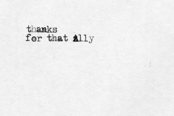 thanks for that z Ally