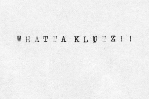 W H A T T A K L I U T Z ! ! 