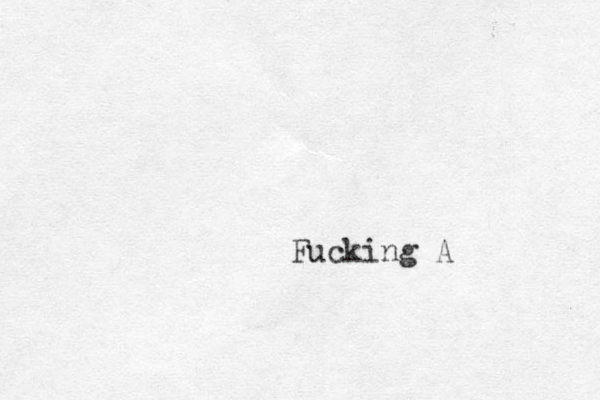 Fucking A 