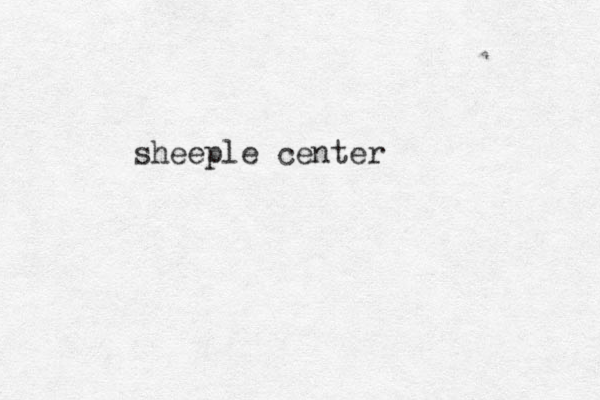 sheeple center