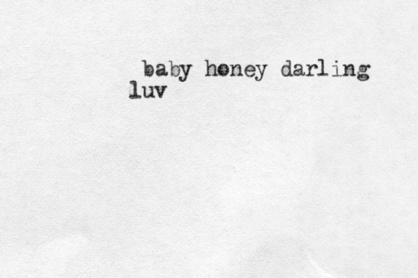 baby honey darling u l v 