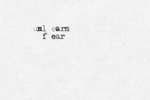 unl earn f ear