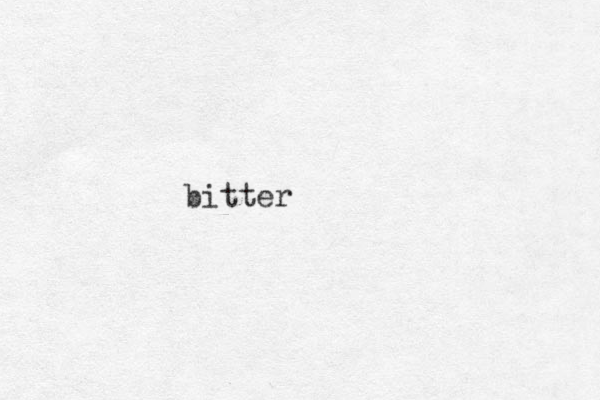 bitter 