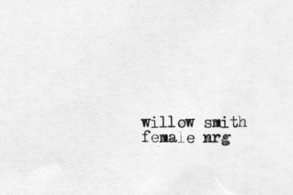 willow smith female nrg