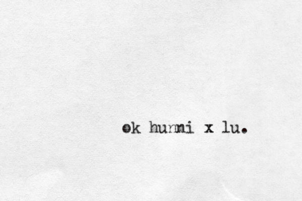ok hunni x x lu.