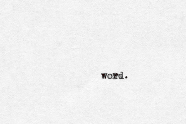 word.