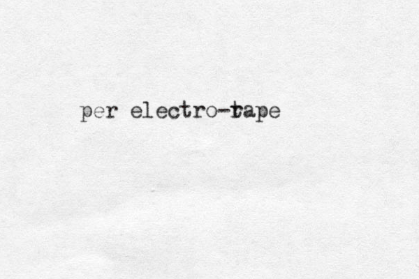 per electro-t rape