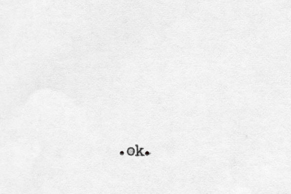 ok. .