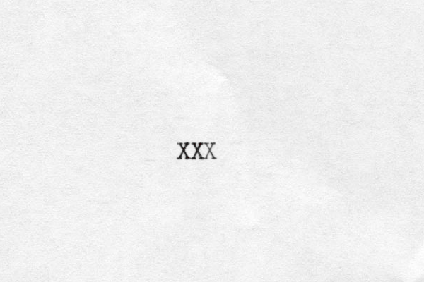 XXX 