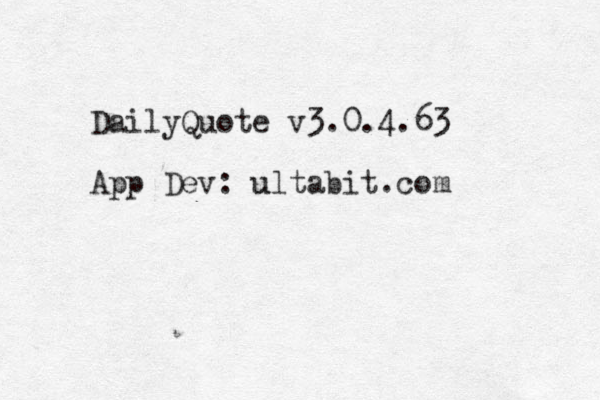DailyQuote v3.0.4.63 App Dev: ulta u bit.com