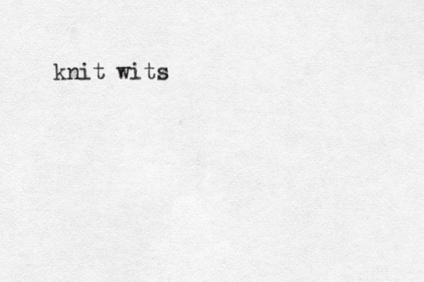 knit witz s 