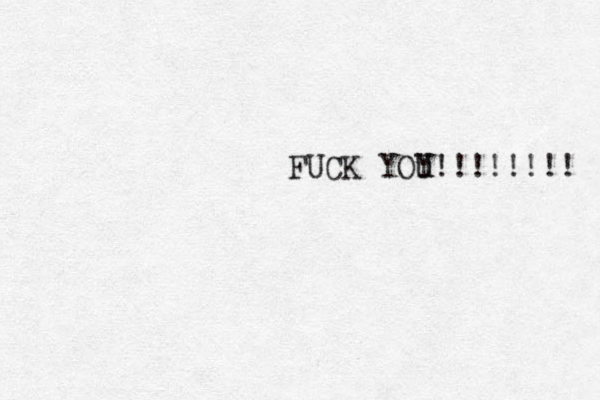 FUCK YOY u U!!!!!!!! 