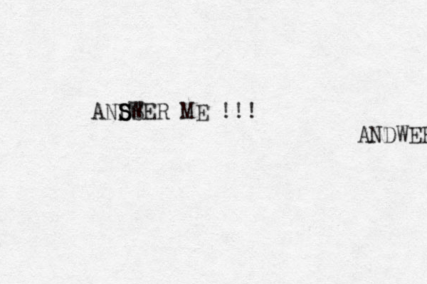ANDWER ANDWER ME S S S S S !!! 