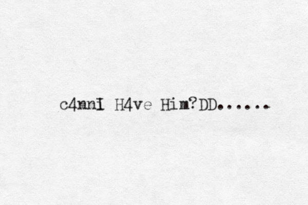 c4nni I H4ve Him DD ? ...... 