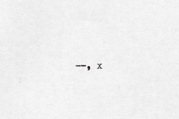 --, x