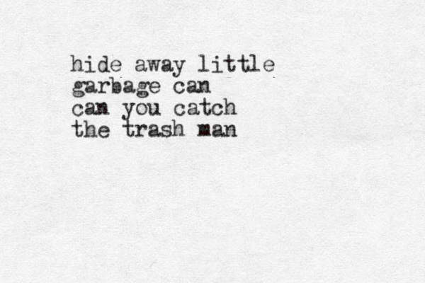hide away little garbage can can you catch the trash man