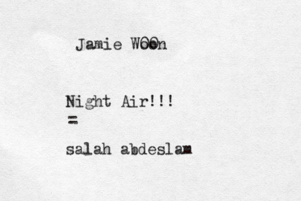 Jamie Woon 00 Night Air!!! = salah abdeslam