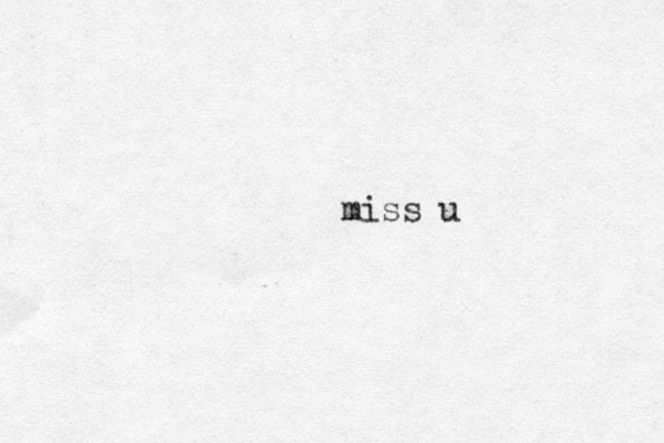 miss u