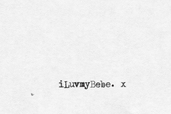 iLuvmyBebe. x