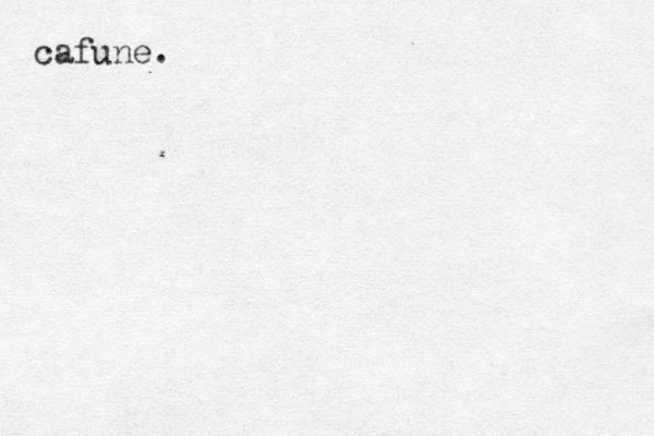 cafune. 