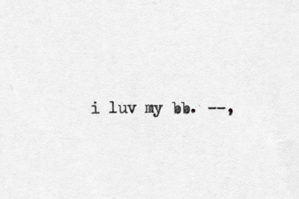 i luv my bb. --, 
