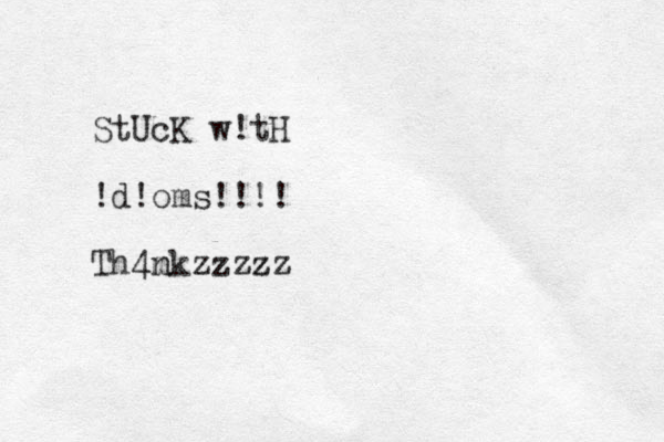 StUcK w!tH !d!oms!!!! Th4m nkzzzz zz
