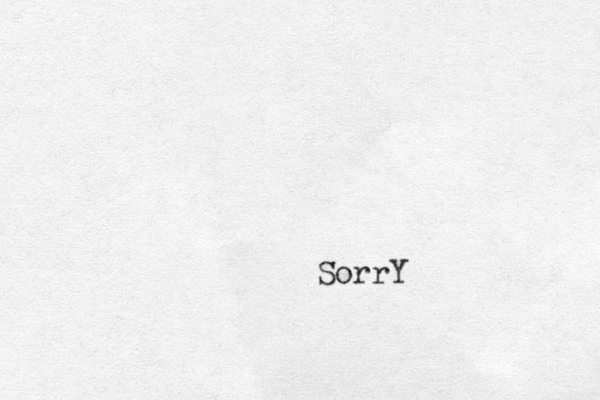 SorrY