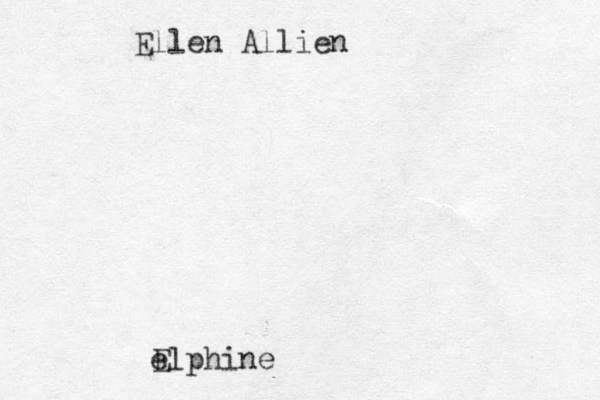 Ellen Allien elphine E