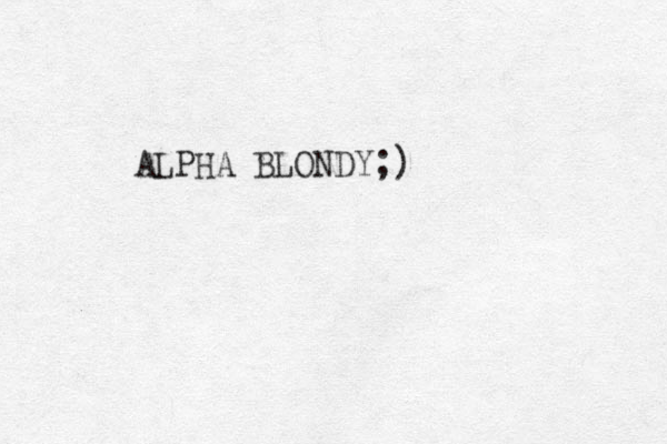 ALPHA BLONDY;)