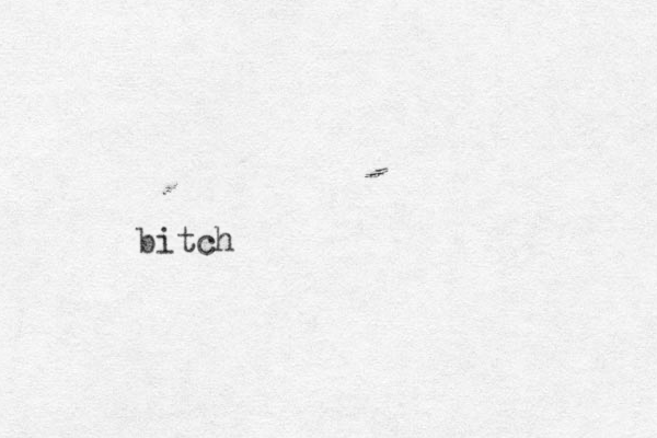 bitch