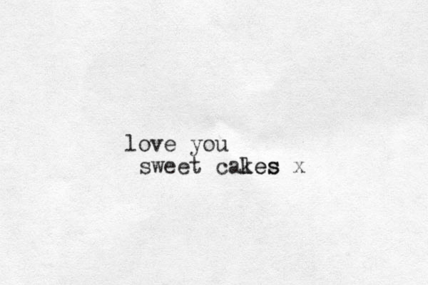 love you sweet cales kes x