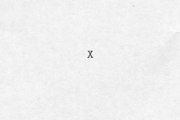 X