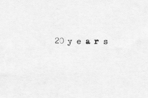 20 y e a r s