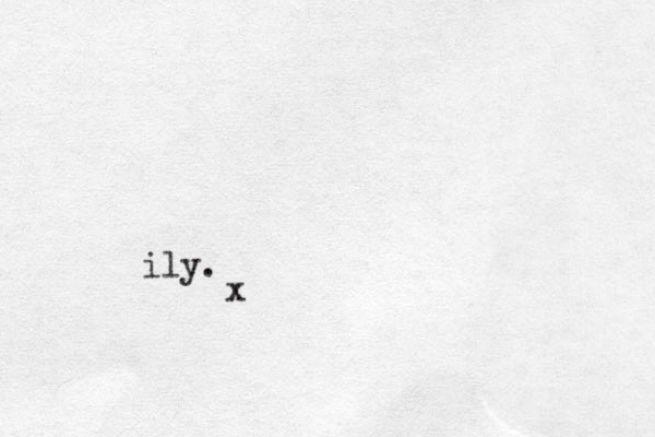 x ily.