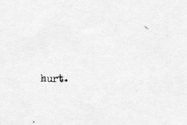 hurt.