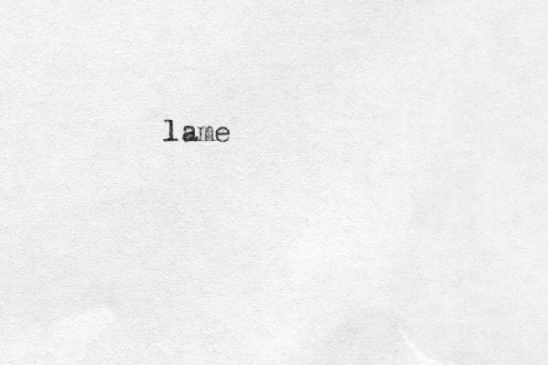 lame