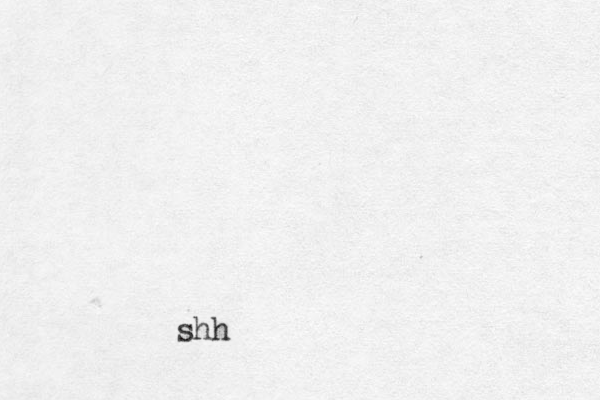 shh